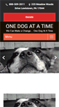 Mobile Screenshot of onedogatatime.us